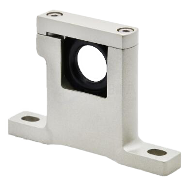 Special bracket for gas source connection