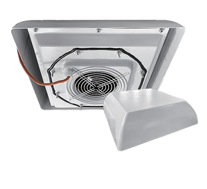 Stainless steel top exhaust fan