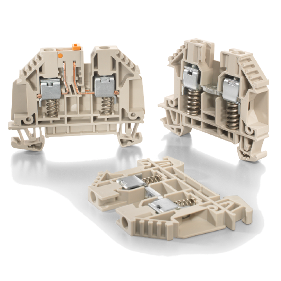 Spring terminal block