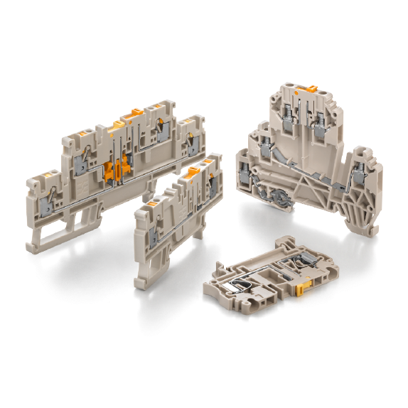 Test the breaking terminal block