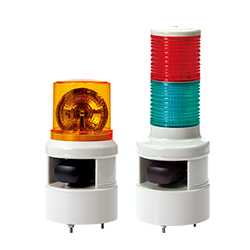 Sound and light combination warning light