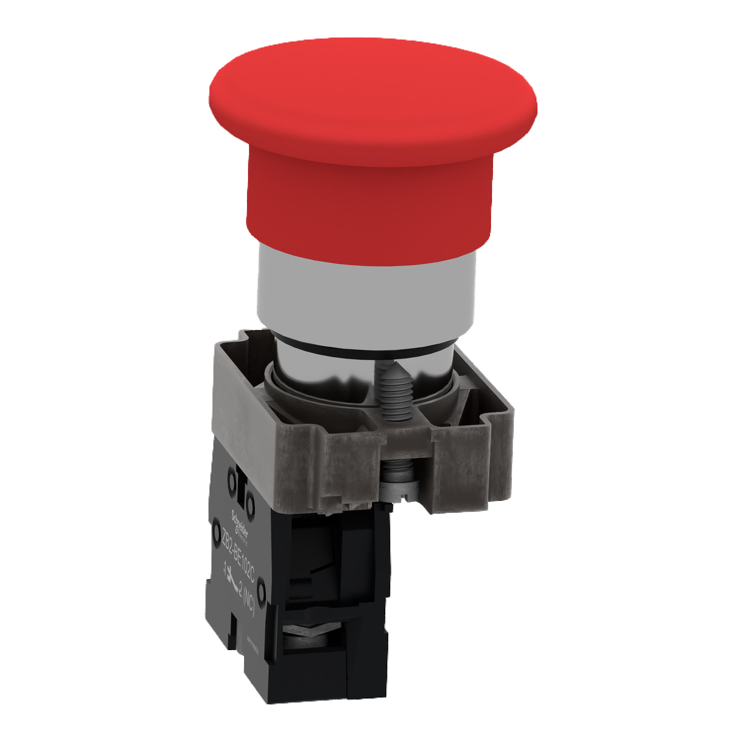 Mushroom head button